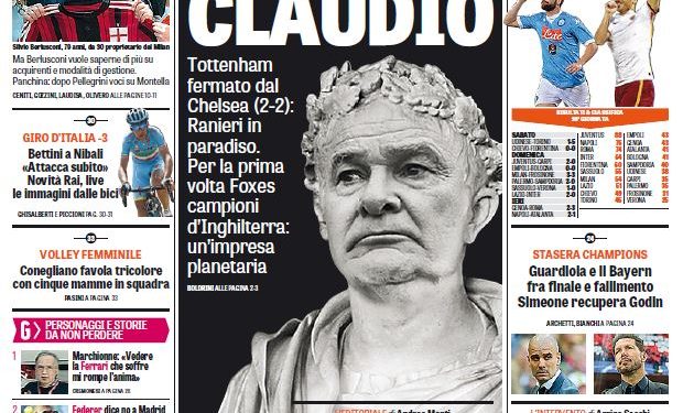 La Gazzetta dello Sport_Leicester