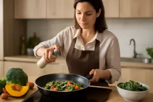 Come cucinare senza grassi inutili? Il segreto per piatti sani e ricchi di sapore