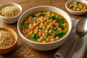 I cereali integrali nelle minestre: aggiungi fibre e saziati con porzioni più piccole