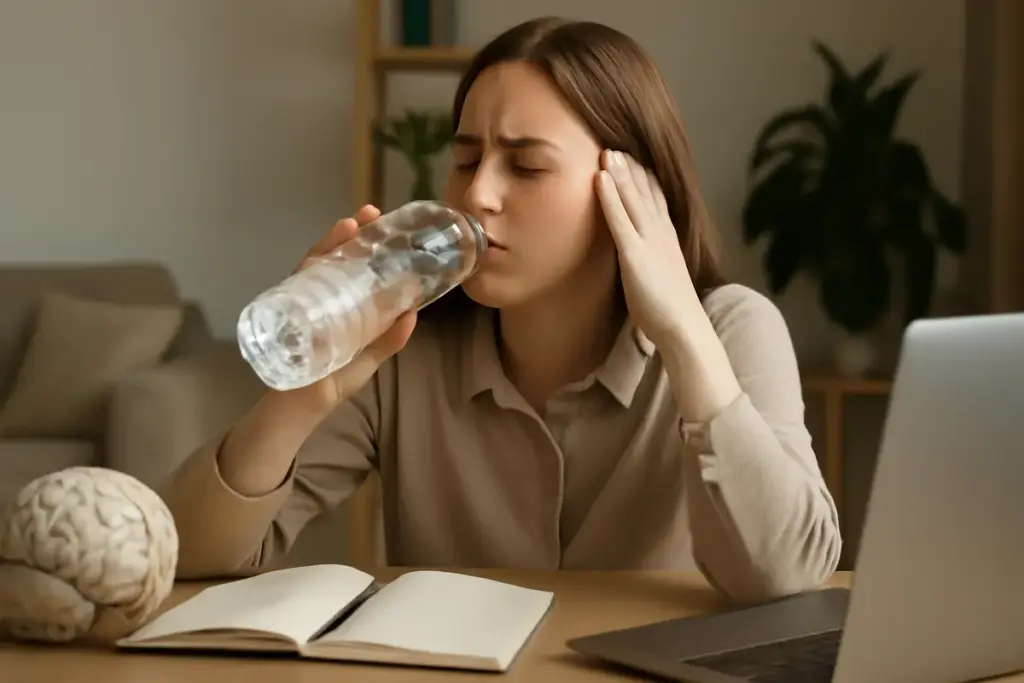 Idratazione e cervello: scopri il ruolo dell’acqua nella prevenzione della stanchezza mentale