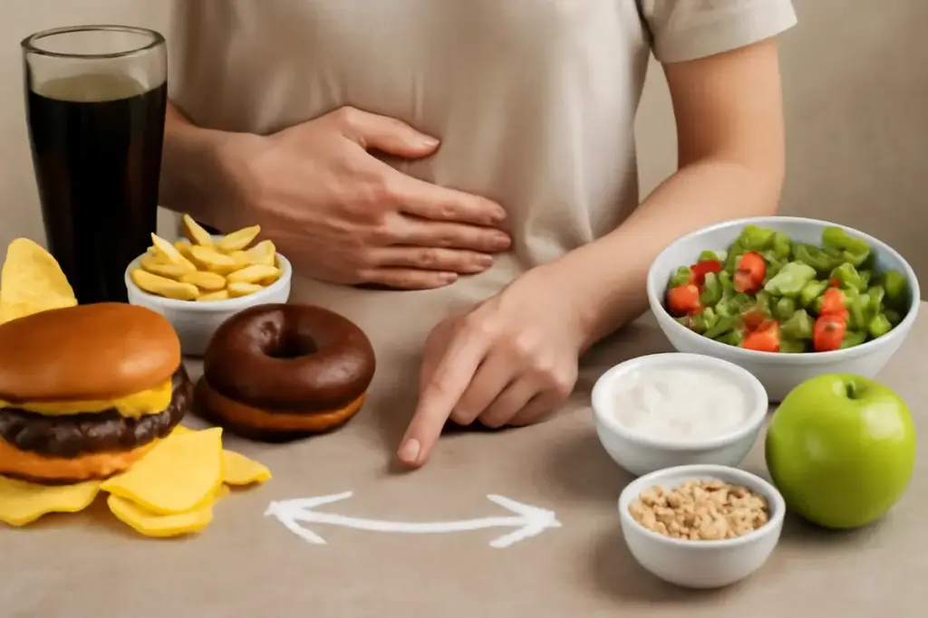 Quali alimenti possono peggiorare i disturbi gastrici? Le alternative leggere che migliorano la digestione