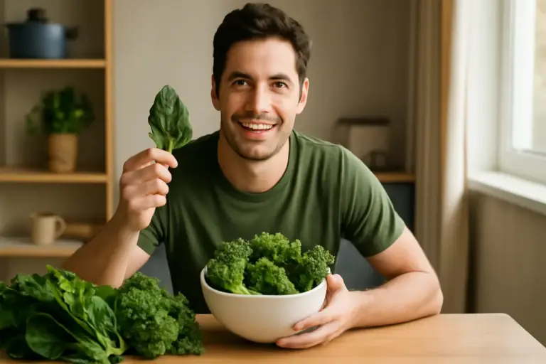 Vegetali a foglia verde: perché aumentarne il consumo può fare la differenza per l’energia quotidiana